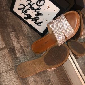 Sparkling sandals